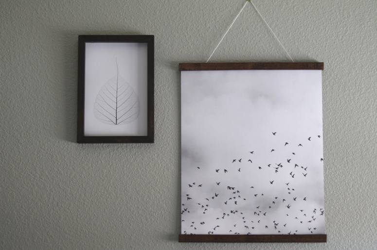 3. DIY Poster Frames