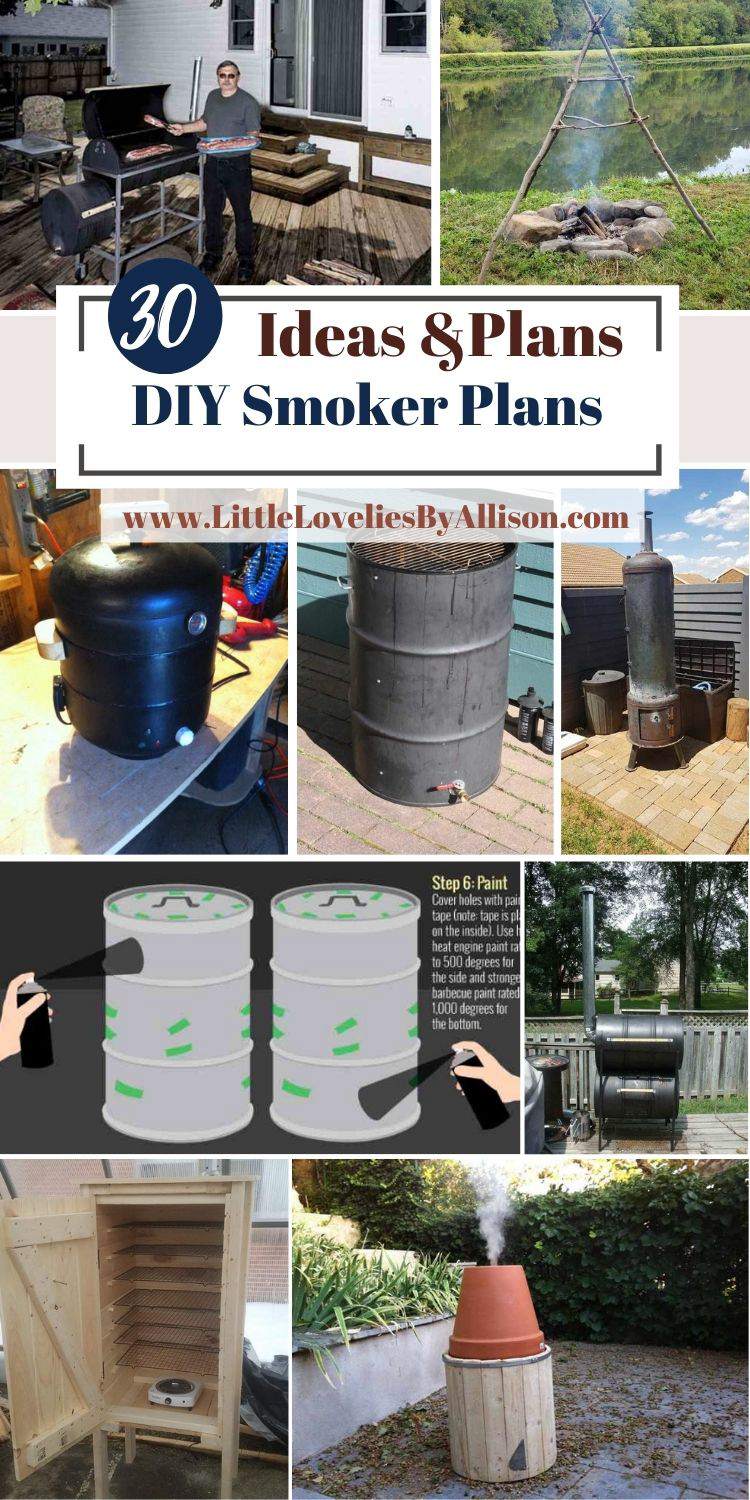 30 DIY Smoker Plans_ Homemade Smokehouse Build