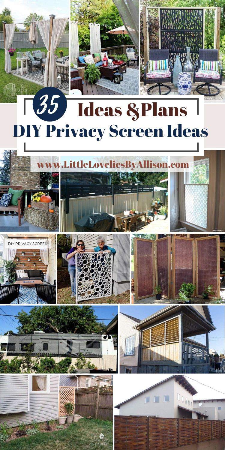 35 DIY Privacy Screen Ideas 2021_ Indoor And Outdoor Projects