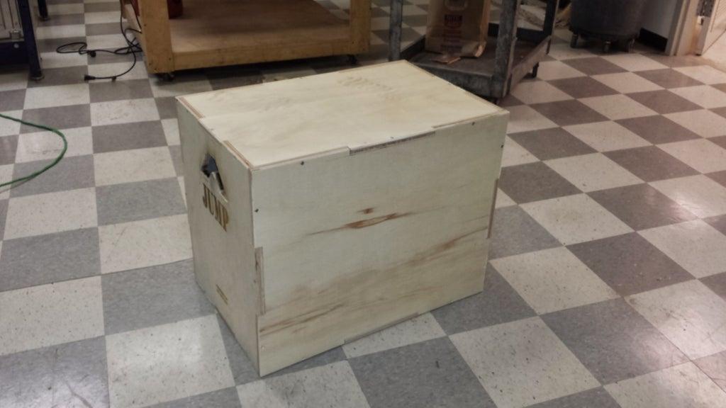 8. Crossfit Style DIY Plyo Box