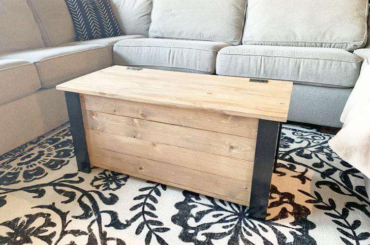 8. DIY Farmhouse Toy Box