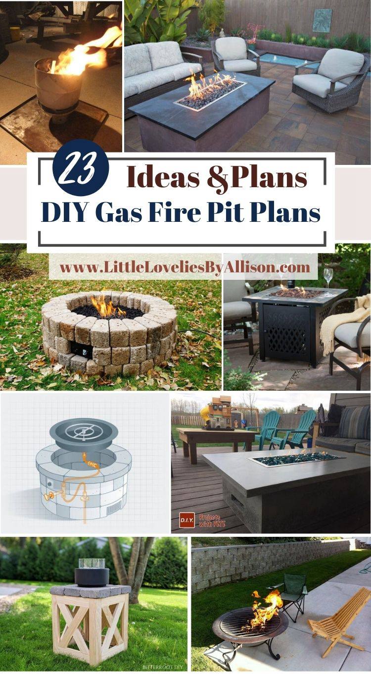 DIY Gas Fire Pit Plans