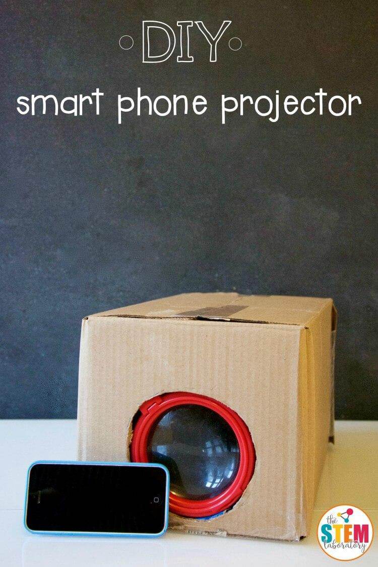 1. DIY Smartphone Projector