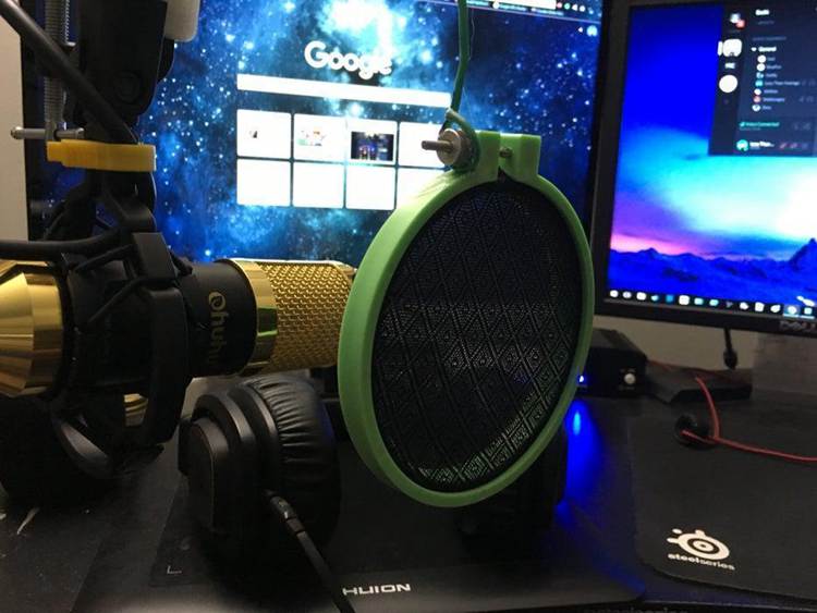 12. DIY Cheap And Repairable Pop Filter