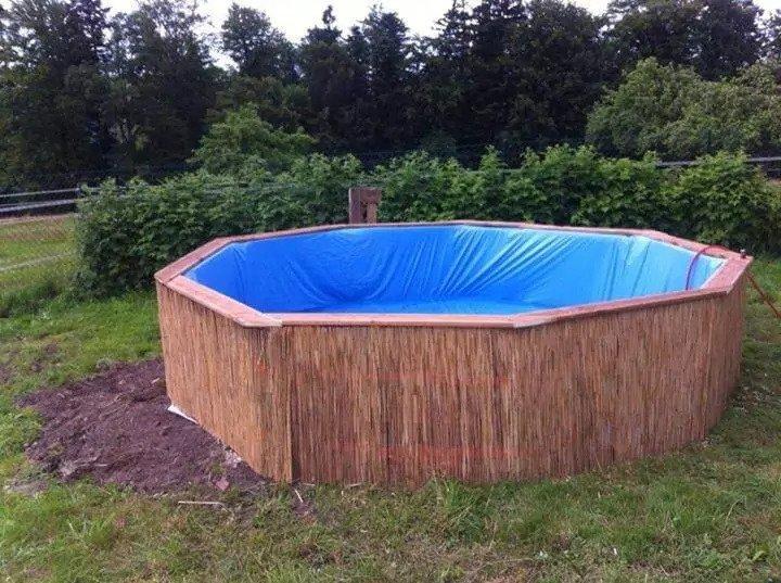 13. DIY Pallet Swimming Pool