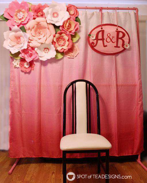 13. DIY Party Backdrop Stand