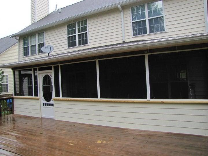 13. DIY Screened In Porch