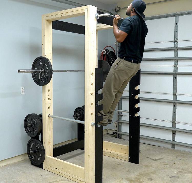 14. DIY Power Rack (Paid)