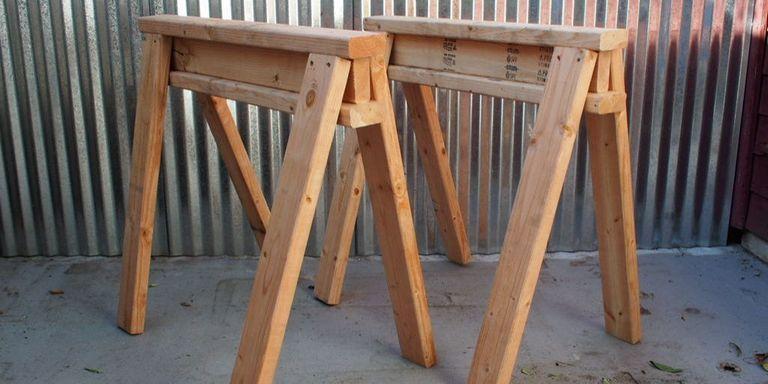 15. How To Build Stackable Sawhorses