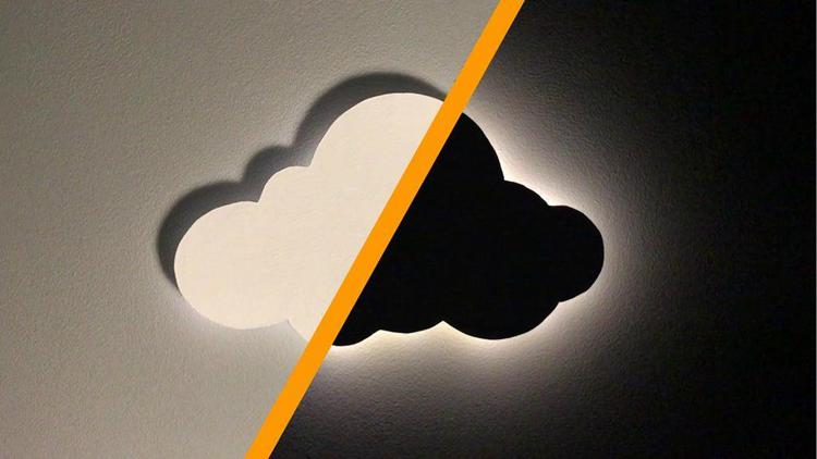 2. DIY Cloud Night Light