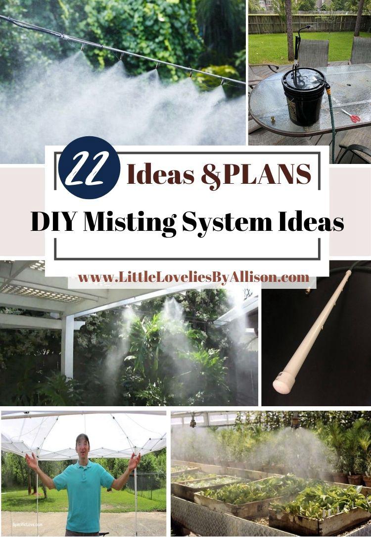 22 DIY Misting System Ideas_ Do It Yourself Easily