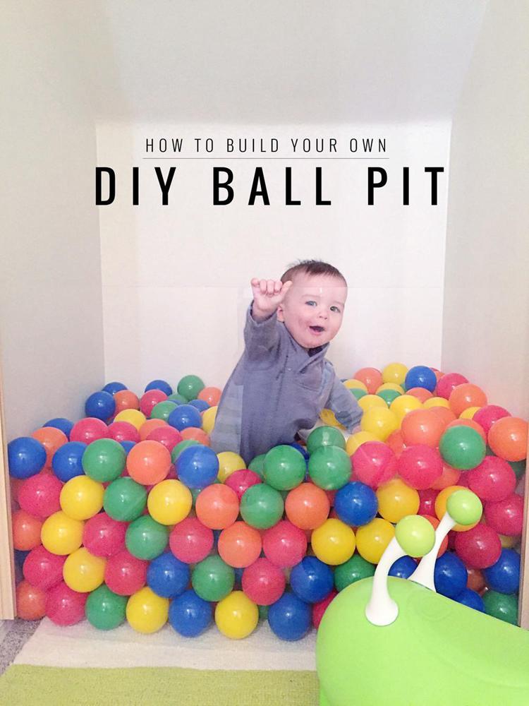 22. DIY Ball Pit Build