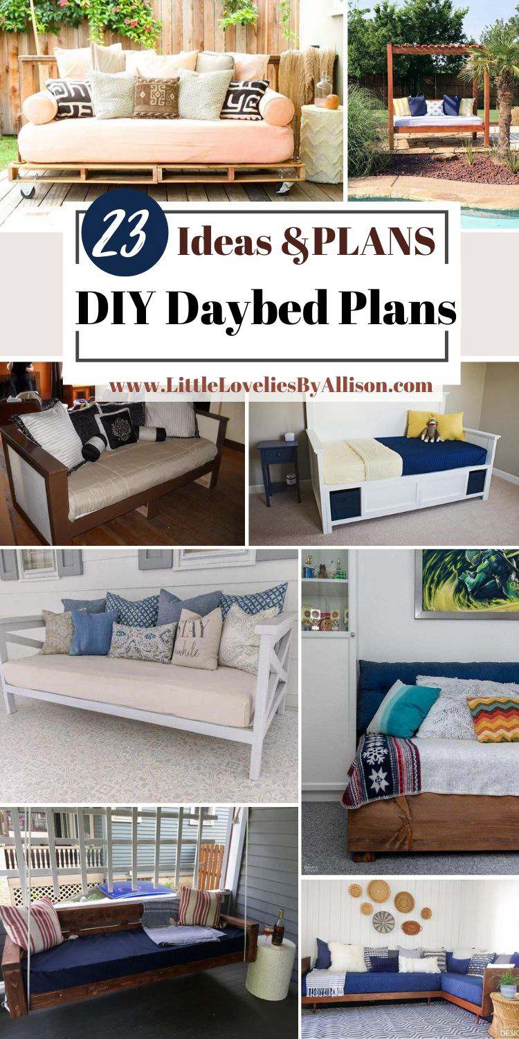 23 DIY Daybed Plans_ How To Build A Daybed In A Jiffy