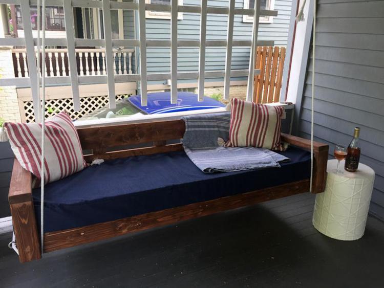 23. DIY Hanging Daybed