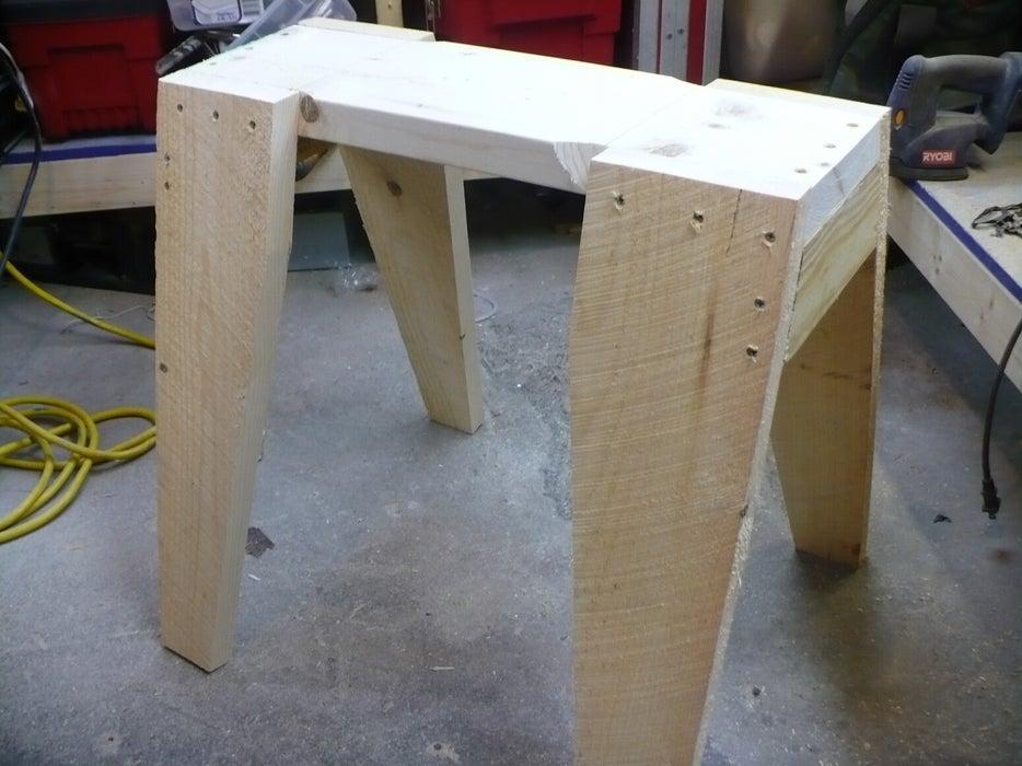 23. Simple Sawhorse DIY