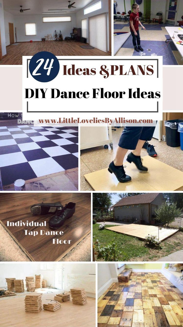 24 DIY Dance Floor Ideas For Weddings, Events _ More