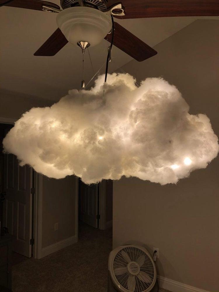 24. DIY Cloud Lamp