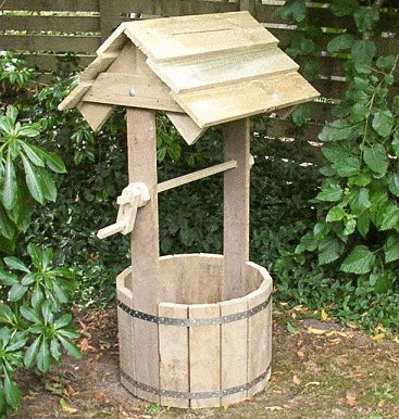 24. How To Build A Wooden Wishing Well