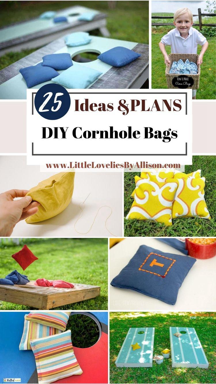 25 DIY Cornhole Bags_ Homemade Bean Bags For Cornhole Game