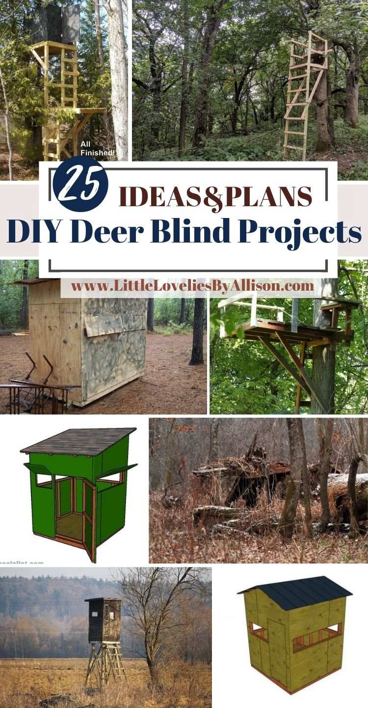 25 DIY Deer Blind Projects_ Homemade Deer Hunting Blind Ideas