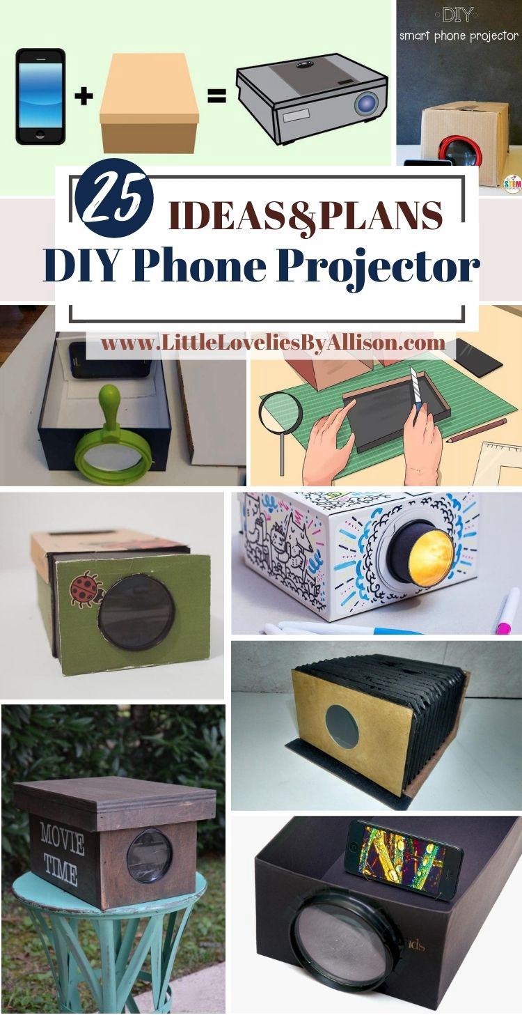 25 DIY Phone Projector Plans_ How To Build A Smartphone Projector