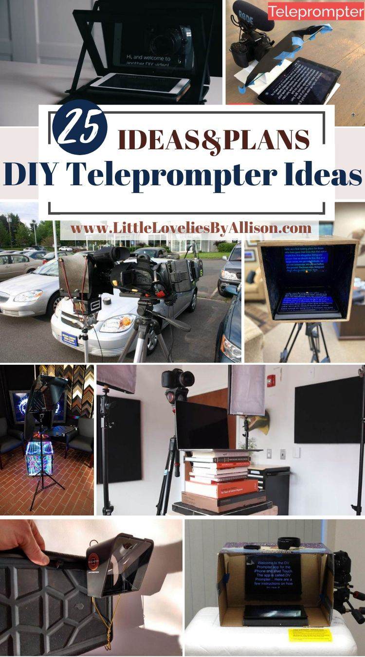 25 DIY Teleprompter Ideas_ How To Make A Teleprompter From Home