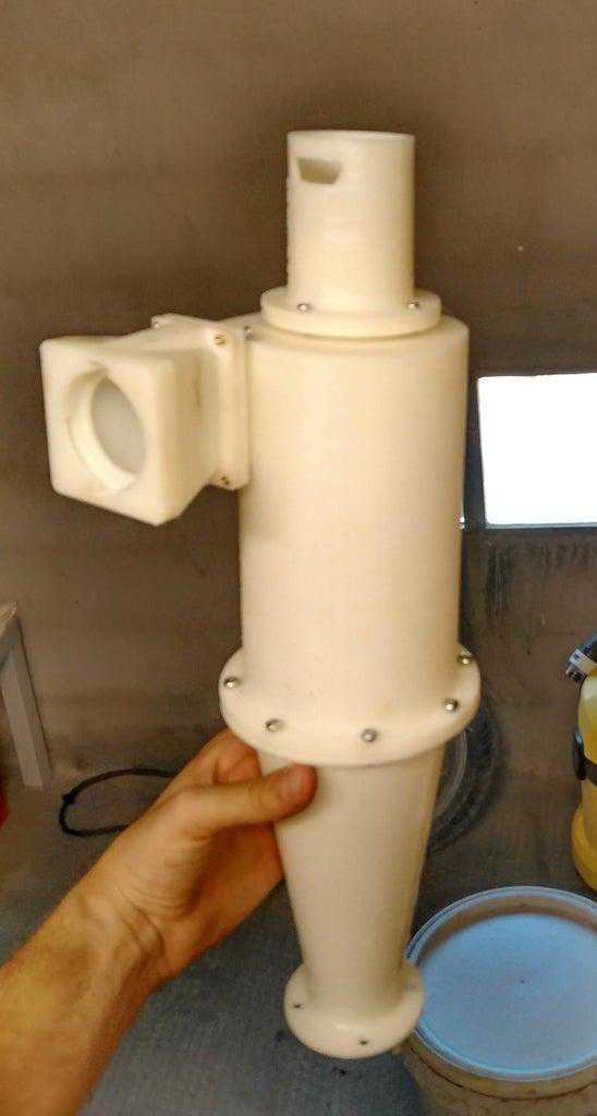 3. Cyclone Dust Collector By 3D Printer