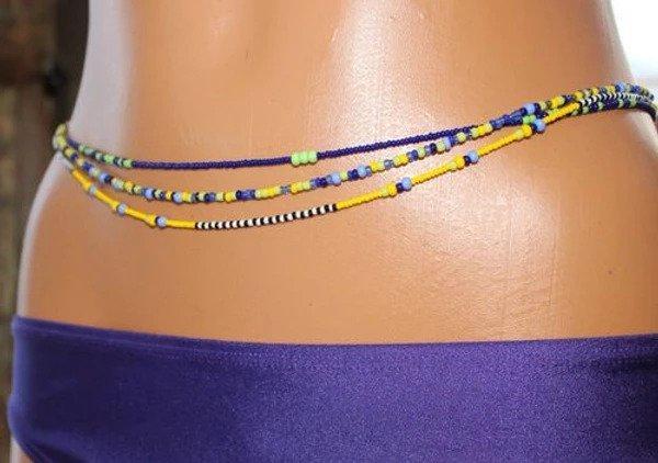 7. DIY African Waist Beads
