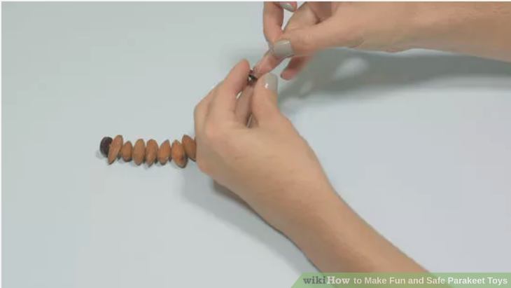7. DIY Bird Almond Toy