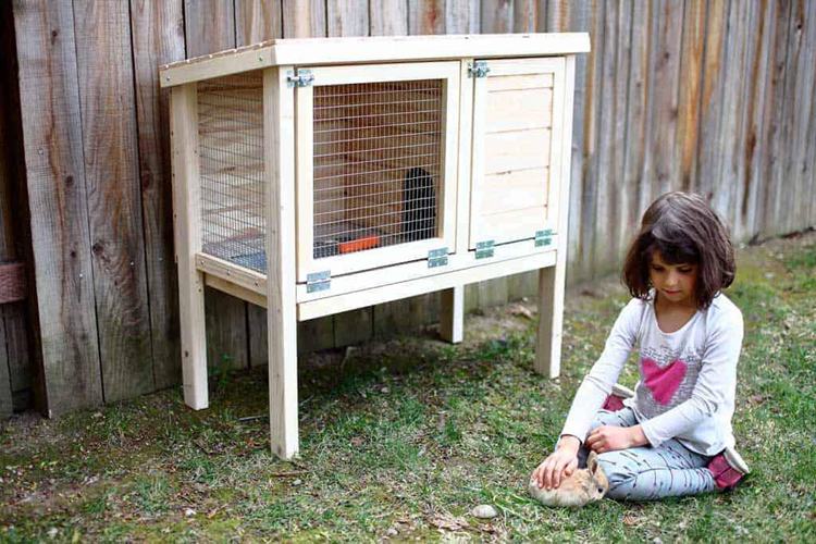 9. How To Build A Rabbit Hutch For Indoor And Outdoor
