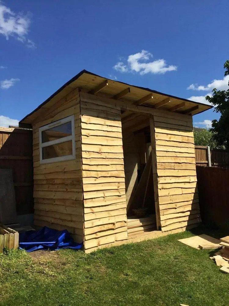 9. Pallet Shed Build