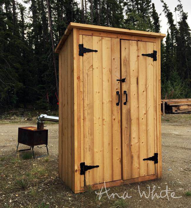 9. Small Outdoor Shed DIY