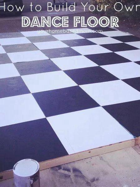 DIY Dance Floor Ideas