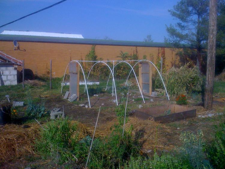 1. DIY Hoop House