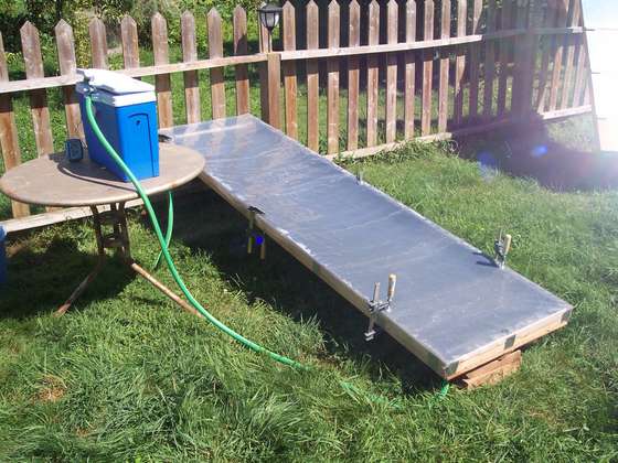 13. DIY Simple Solar Water Heater