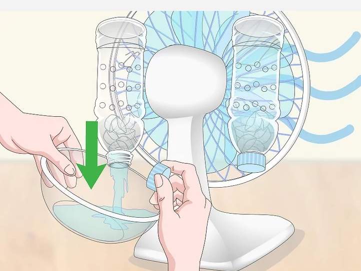 13. Easy Homemade Air Conditioner