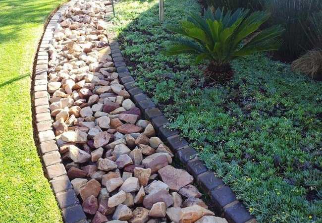 14. DIY French Drain