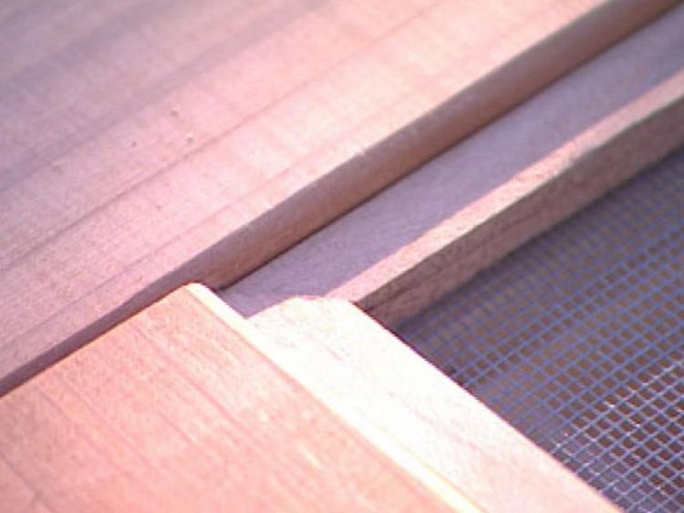24. How To Build A Red Wood Screen Door