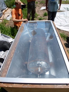 7. Batch Solar Water Heater DIY