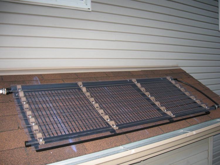 8. Pool Solar Water Heater DIY