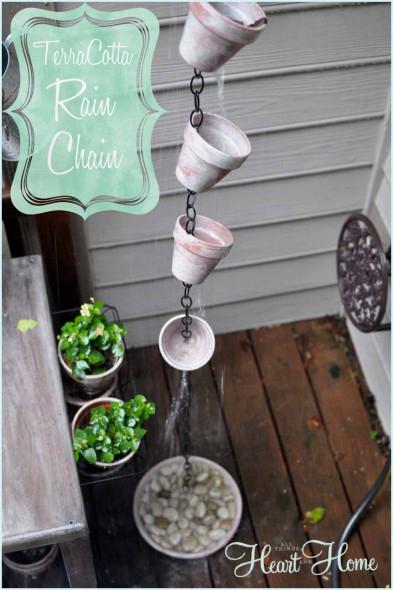 8. Rain Chain DIY