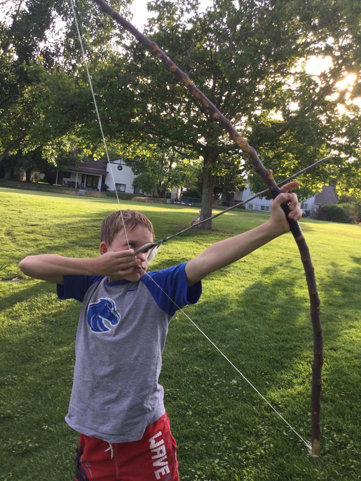 Homemade Bow And Arrows