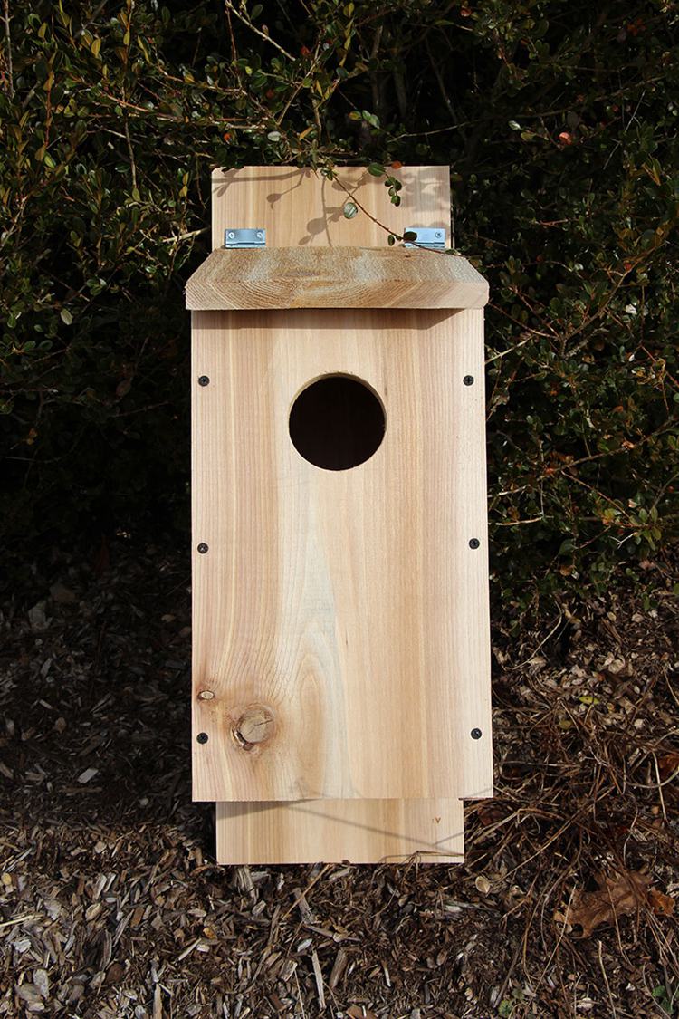 16. DIY Owl House With Cedar Board