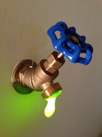 3. DIY Faucet Night Light