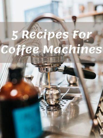 5 Recipes For Coffee Machines