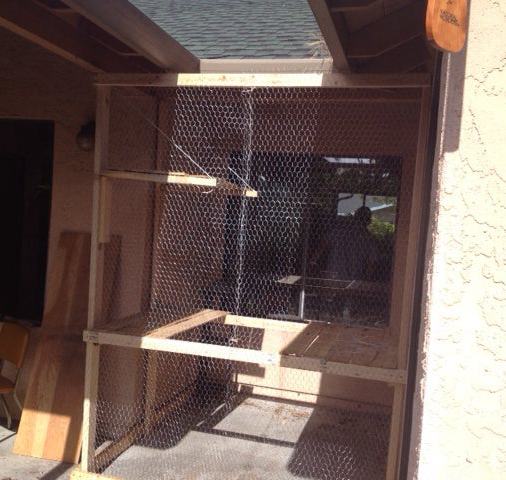 6. DIY Pallet Catio