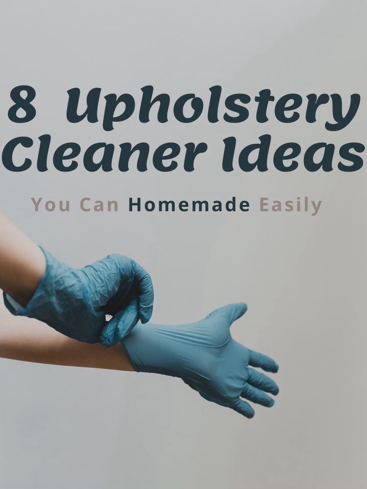 8 Homemade Upholstery Cleaner Ideas