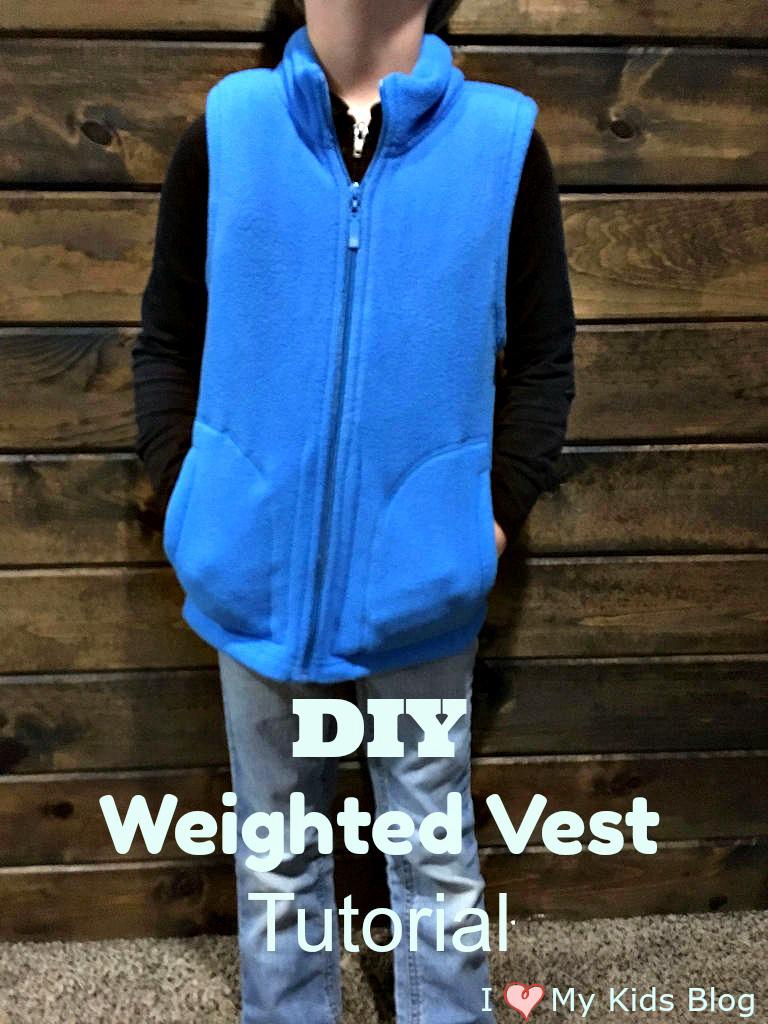 DIY Sensory Weighted Vest