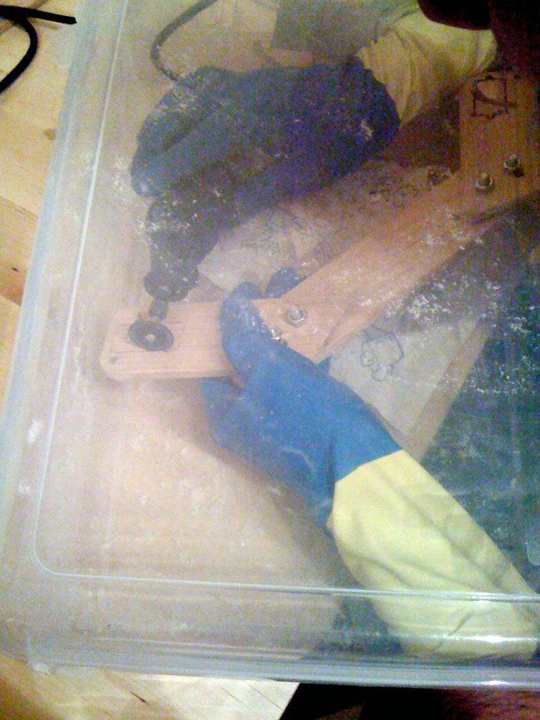 Dust Catching Glove Box DIY