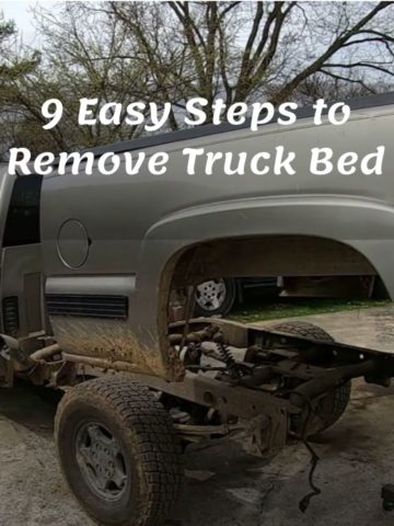 9 Easy Steps to Remove Truck Bed